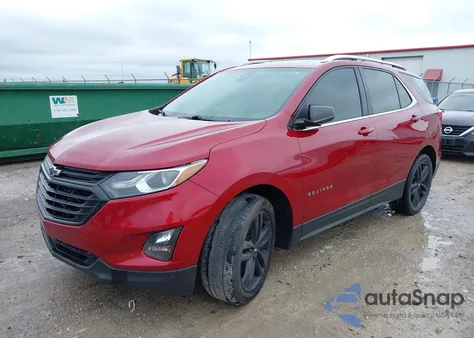 2020 Chevrolet Equinox Fwd Lt 2.0L Turbo из США, поврежденный, VIN 3GNAXLEX8LL253296